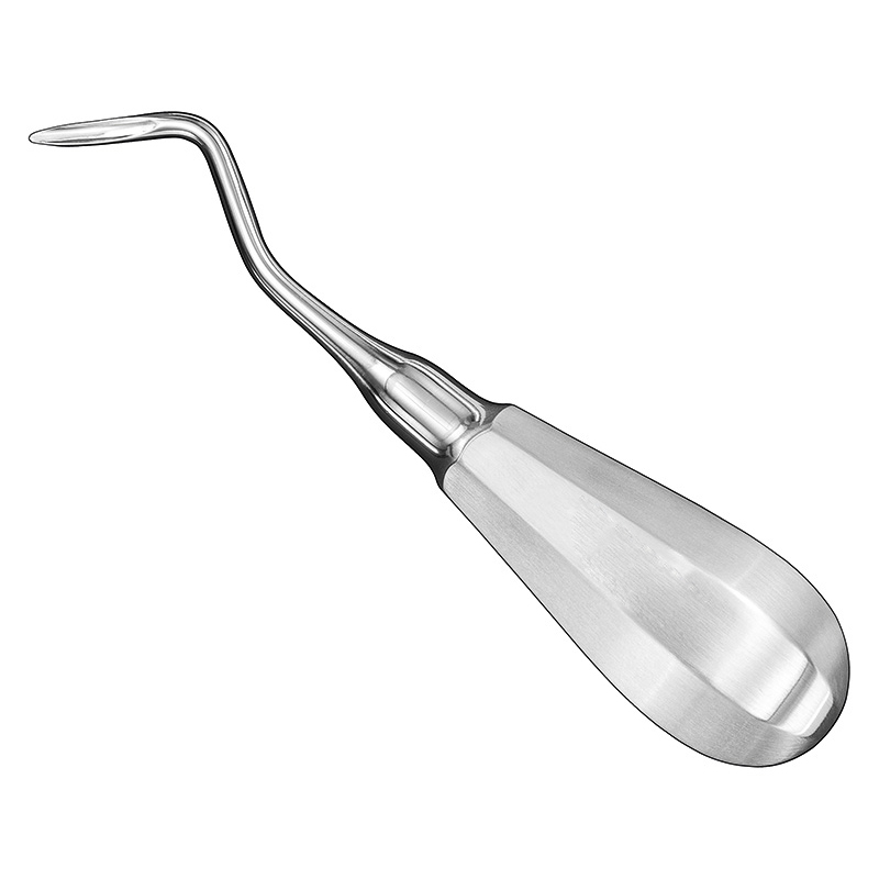 FLOHR, root elevator, angled, size 4